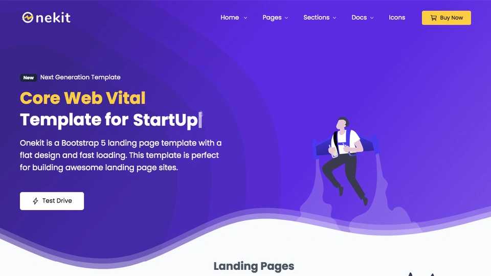 Onekit - Bootstrap Template