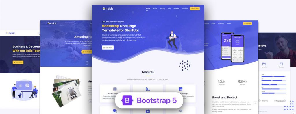 Bootstrap 5 Template Made Themes